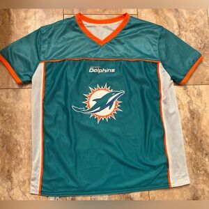 NFL Miami Dolphins Flag Football Reversible Jersey Adult Large